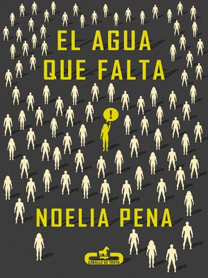 cover image of El agua que falta